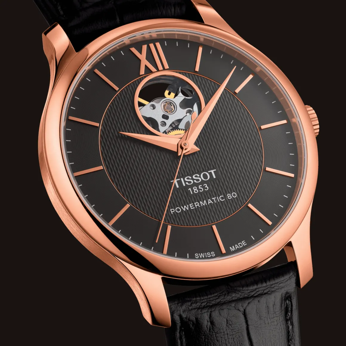 Tissot Tradition Powermatic 80 Open Heart