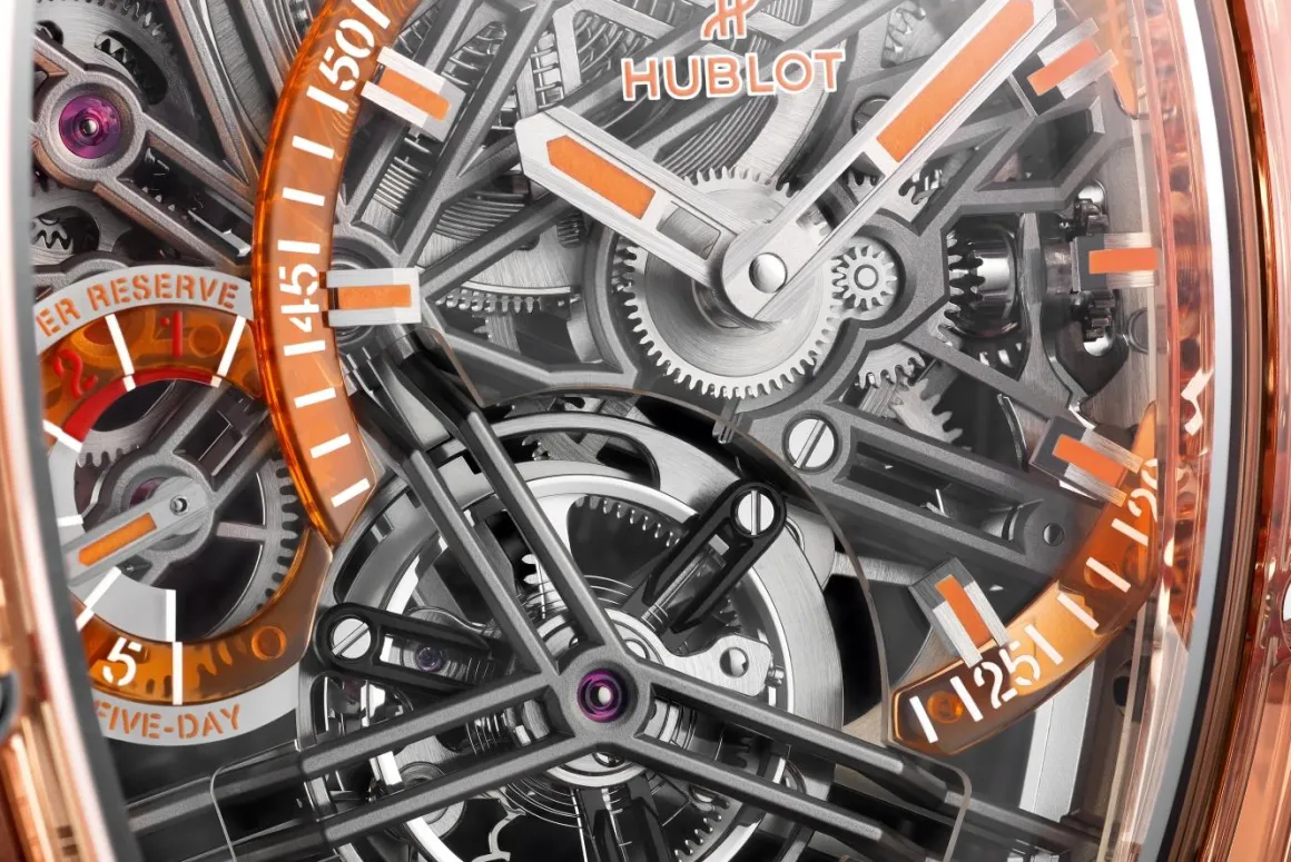 Tourbillon Orange Sapphire