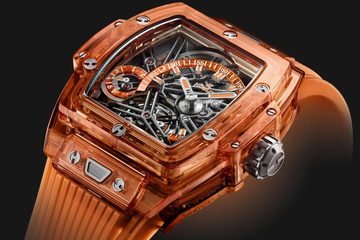 Tourbillon Orange Sapphire