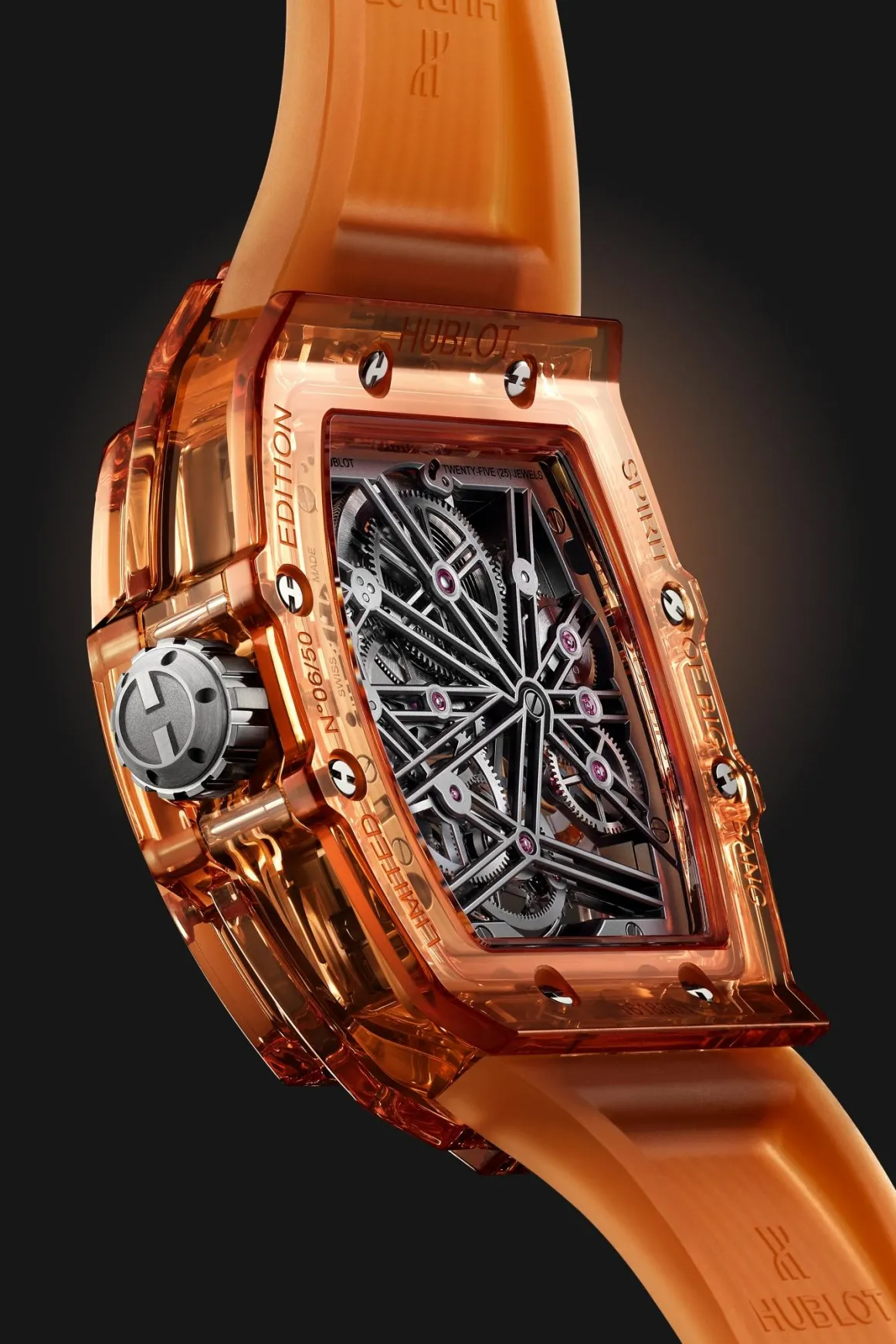 Tourbillon Orange Sapphire