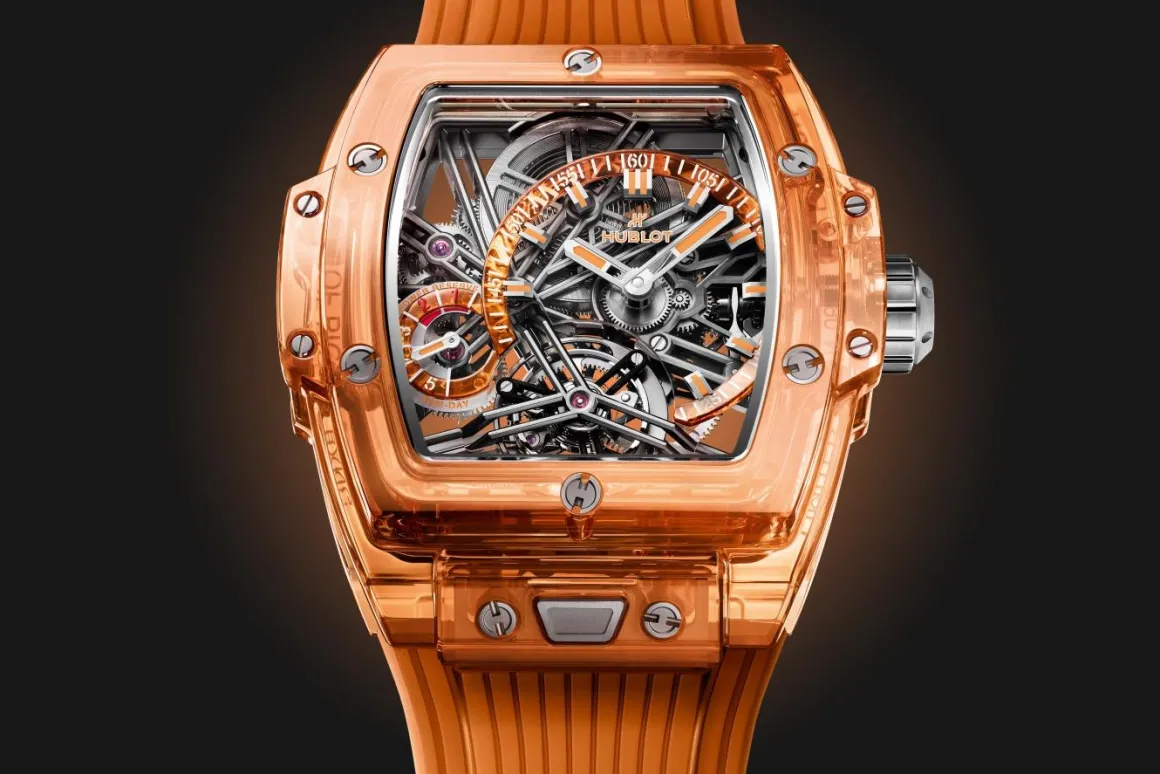Tourbillon Orange Sapphire