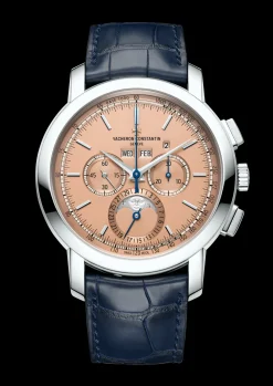 Traditionnelle quantième perpétuel chronographe