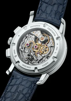Traditionnelle quantième perpétuel chronographe