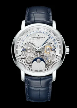 TRADITIONNELLE QUANTIÈME PERPÉTUEL DATE RÉTROGRADE OPENFACE