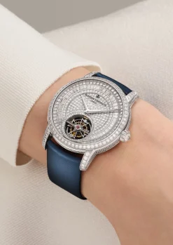 Traditionnelle tourbillon joaillerie