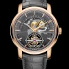 Traditionnelle tourbillon date rétrograde openface