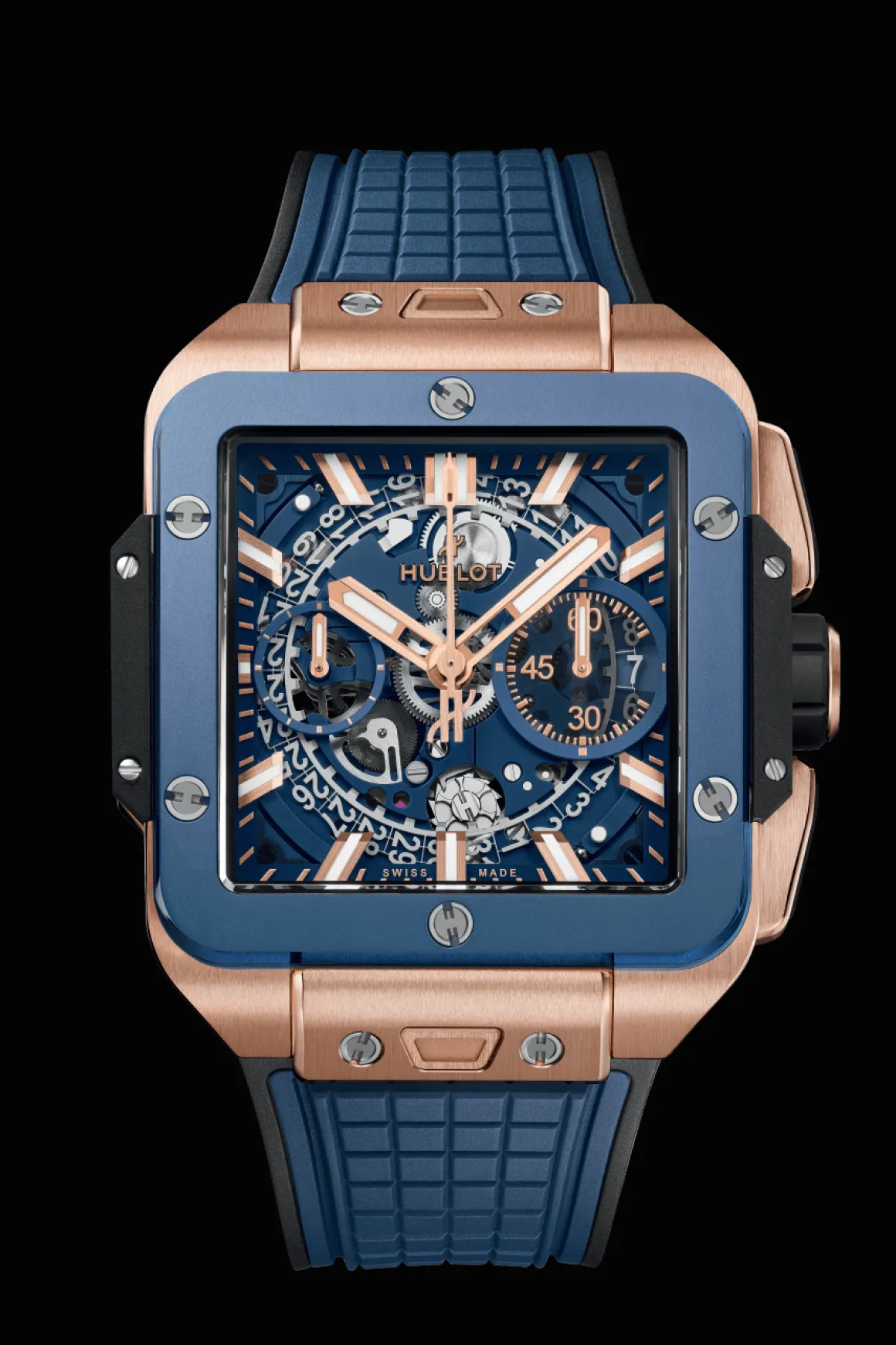 Unico King Gold Blue Ceramic 42MM