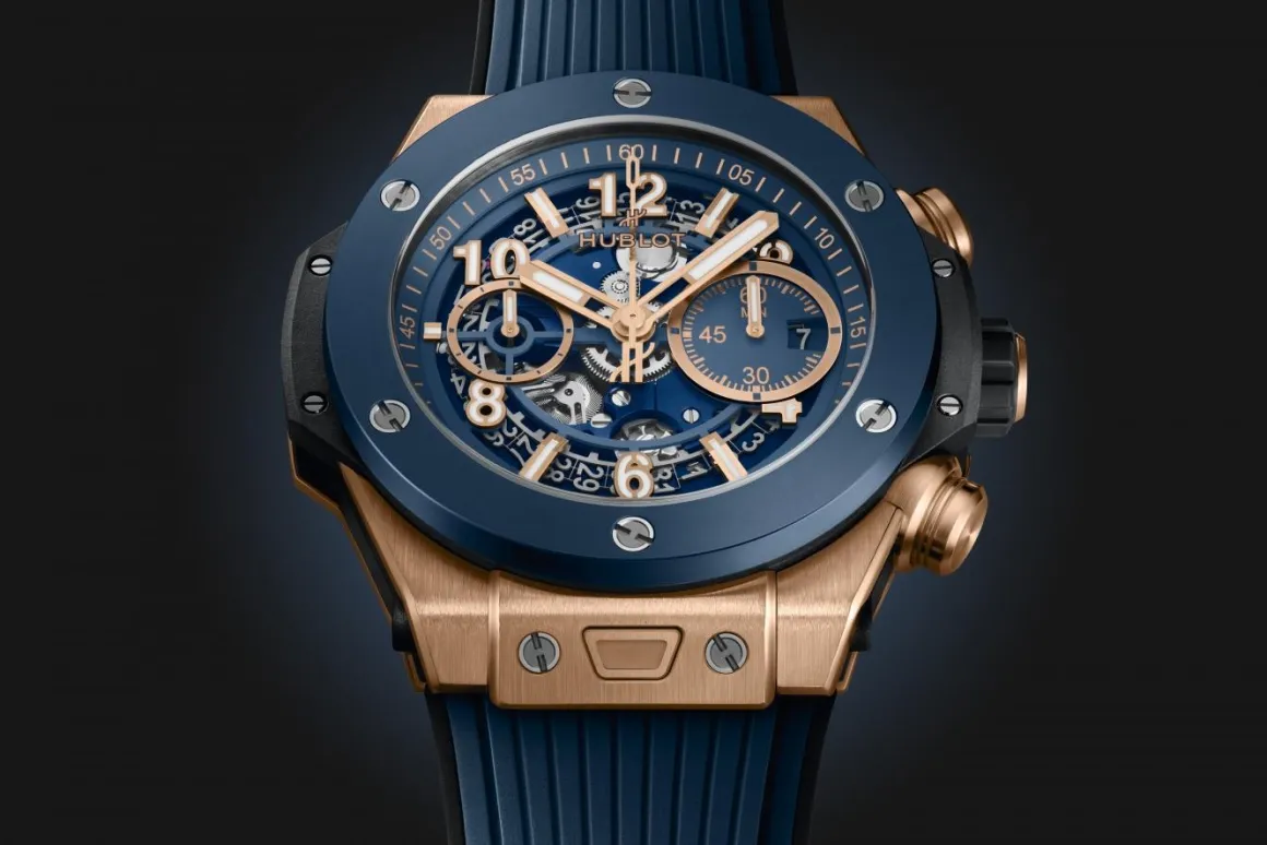 Unico King Gold Blue Ceramic 44MM