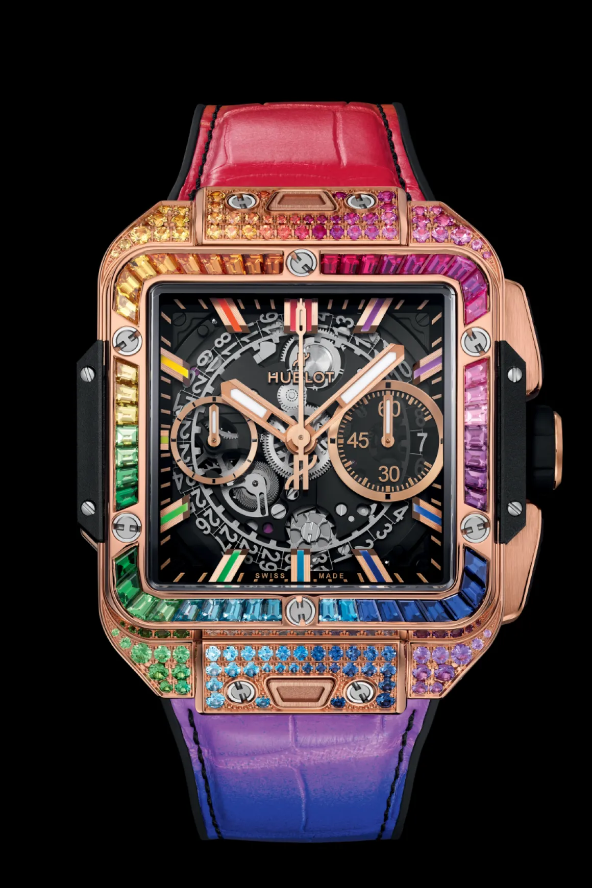 Unico King Gold Rainbow 42MM